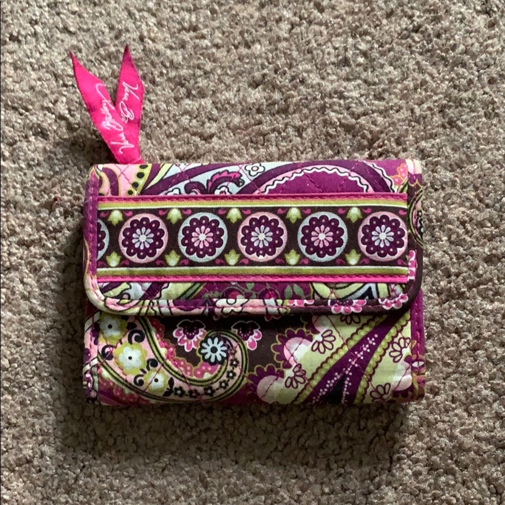 Vera Bradley Berry Paisley Wallet